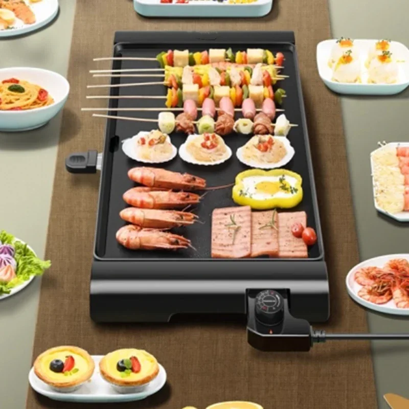 Korean Bbq Grill - Elektrikli ızgara, dumansız elektrikli ızgara tavası,