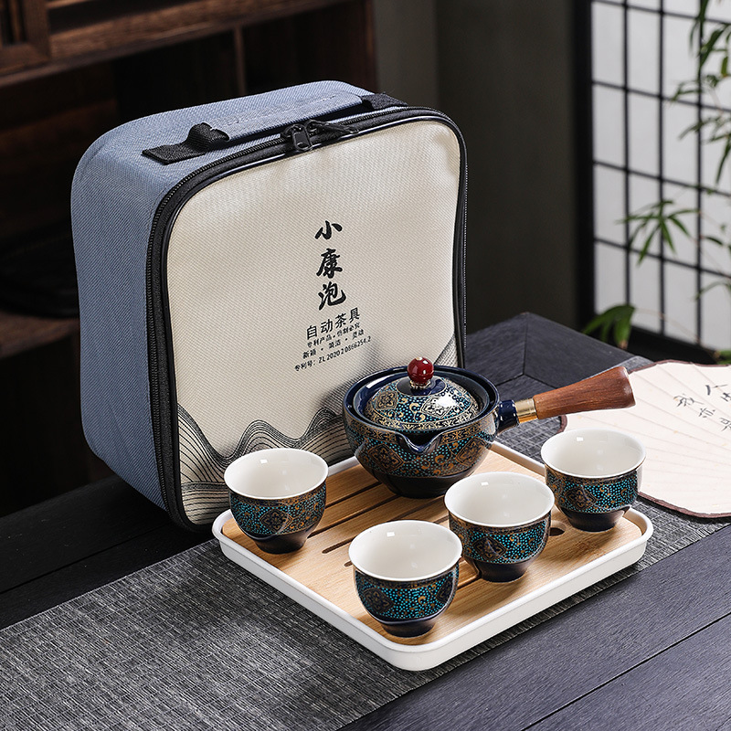 Korean Tea Set - Çin Kung Fu çay seti kum