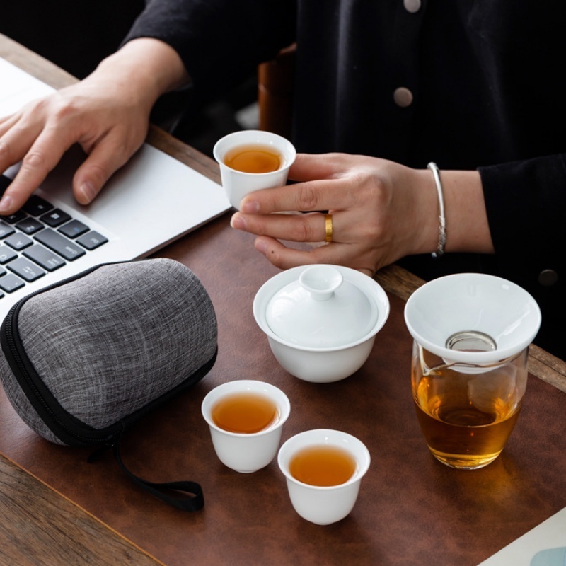 Taşınabilir Çin Kung Fu Çay Se - Korean Tea Set incelemesi ve fiyatı