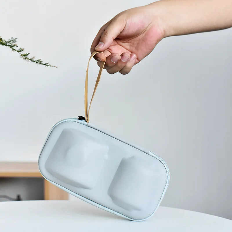 Siyah çömlek açık seyahat çay  - Korean Tea Set incelemesi ve fiyatı