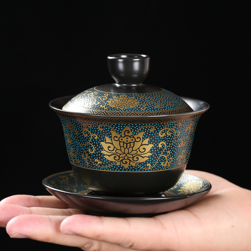 Çin çay seti klasik Gaiwan çay - Korean Tea Set incelemesi ve fiyatı