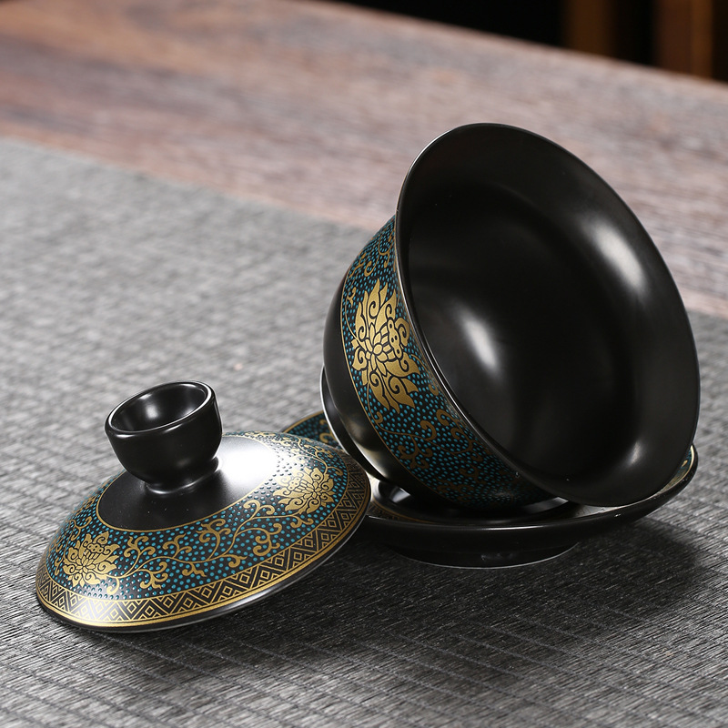 Çin çay seti klasik Gaiwan çay - Korean Tea Set incelemesi ve fiyatı