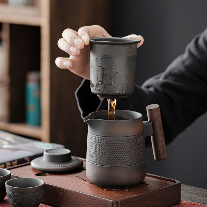 High-end mor çömlek Retro çay  - Korean Tea Set incelemesi ve fiyatı