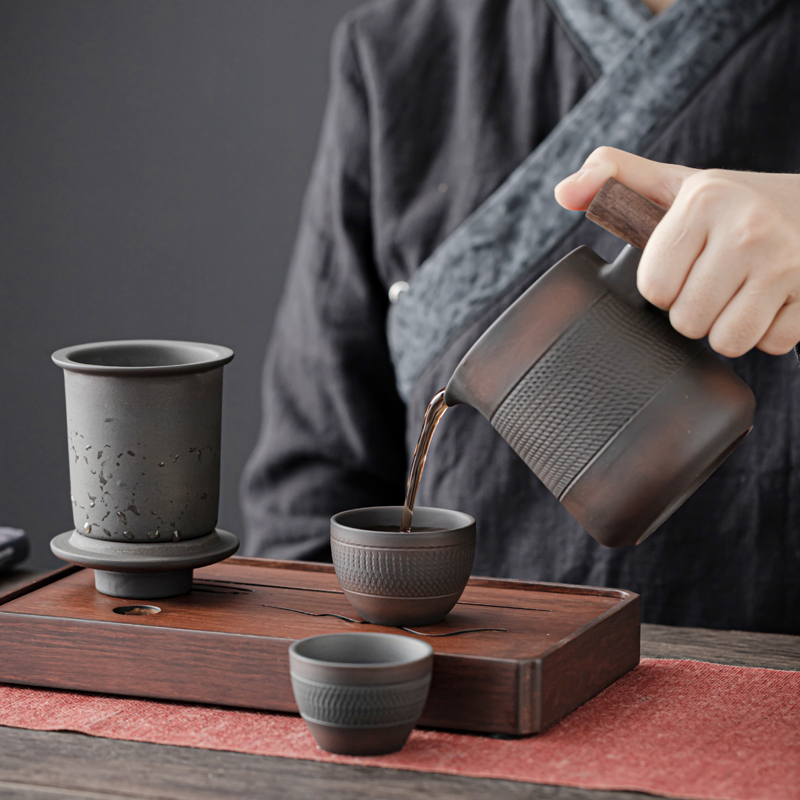 High-end mor çömlek Retro çay  - Korean Tea Set incelemesi ve fiyatı