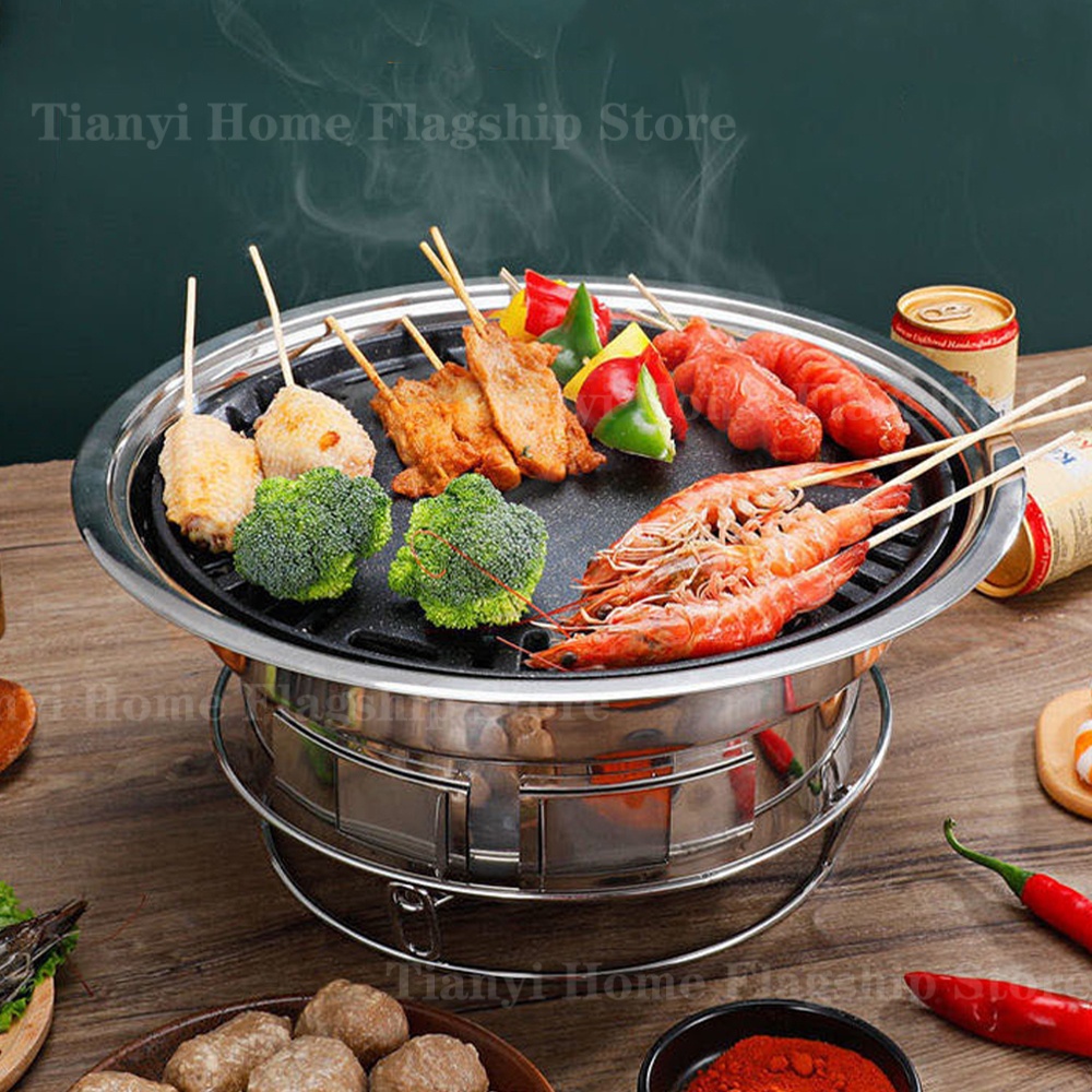 Paslanmaz Çelik Kömürlü Mangal - Korean Bbq Grill incelemesi ve fiyatı