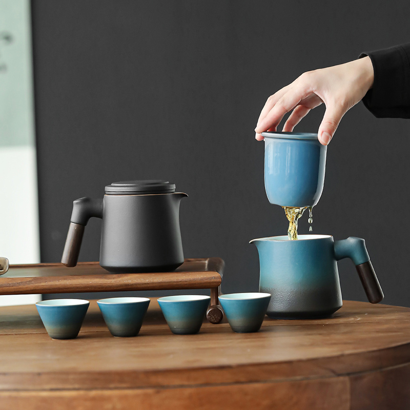 Basit 1 Demlik 4 Fincan Seyaha - Korean Tea Set incelemesi ve fiyatı